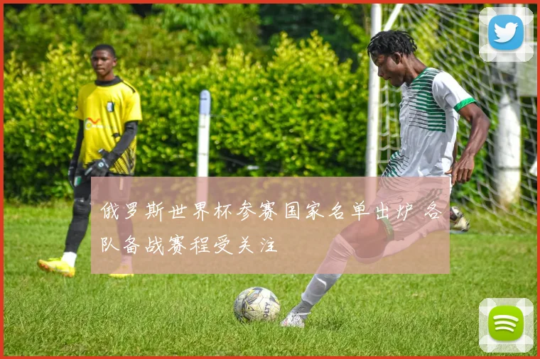 俄罗斯世界杯参赛国家名单出炉 各队备战赛程受关注
